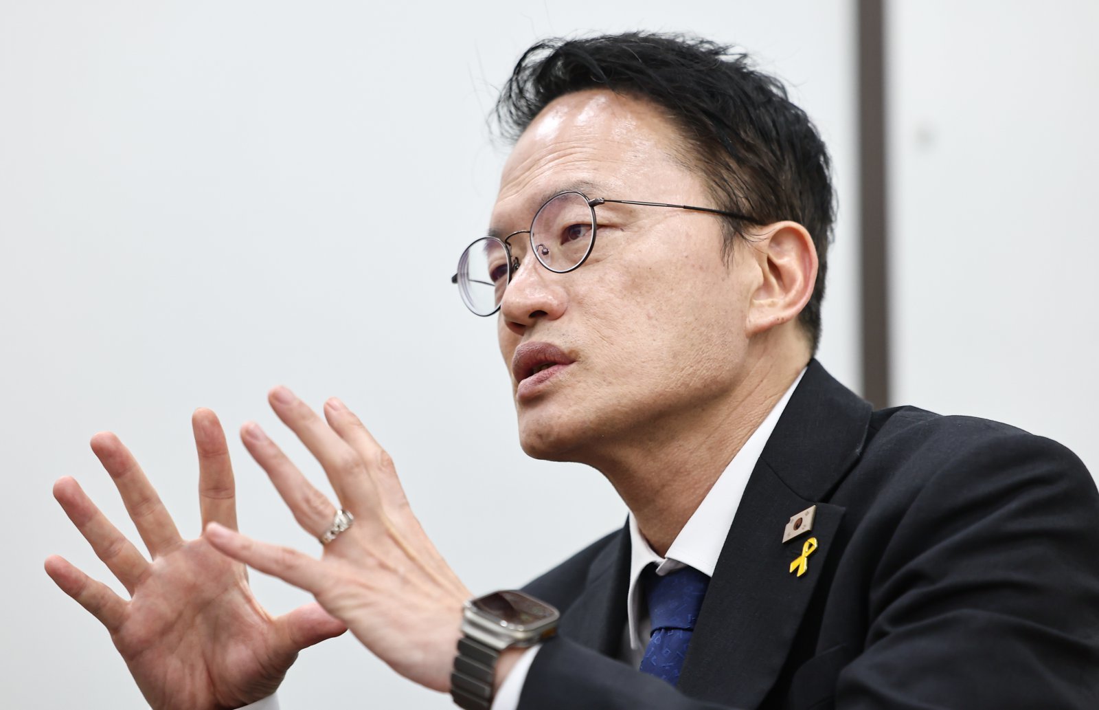서울시장 예비후보인 박주민 더불어민주당 의원이 12일 서울 여의도 국회에서 뉴스1과 인터뷰를 하고 있다. 2026.3.12 뉴스1
