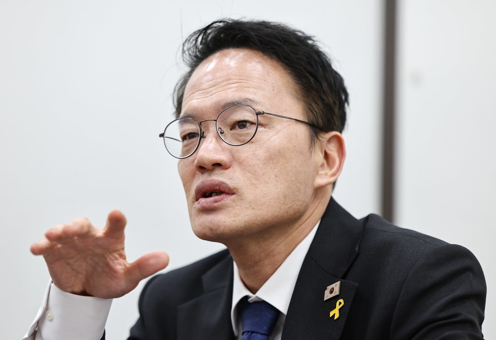 서울시장 예비후보인 박주민 더불어민주당 의원이 12일 서울 여의도 국회에서 뉴스1과 인터뷰를 하고 있다. 2026.3.12 뉴스1