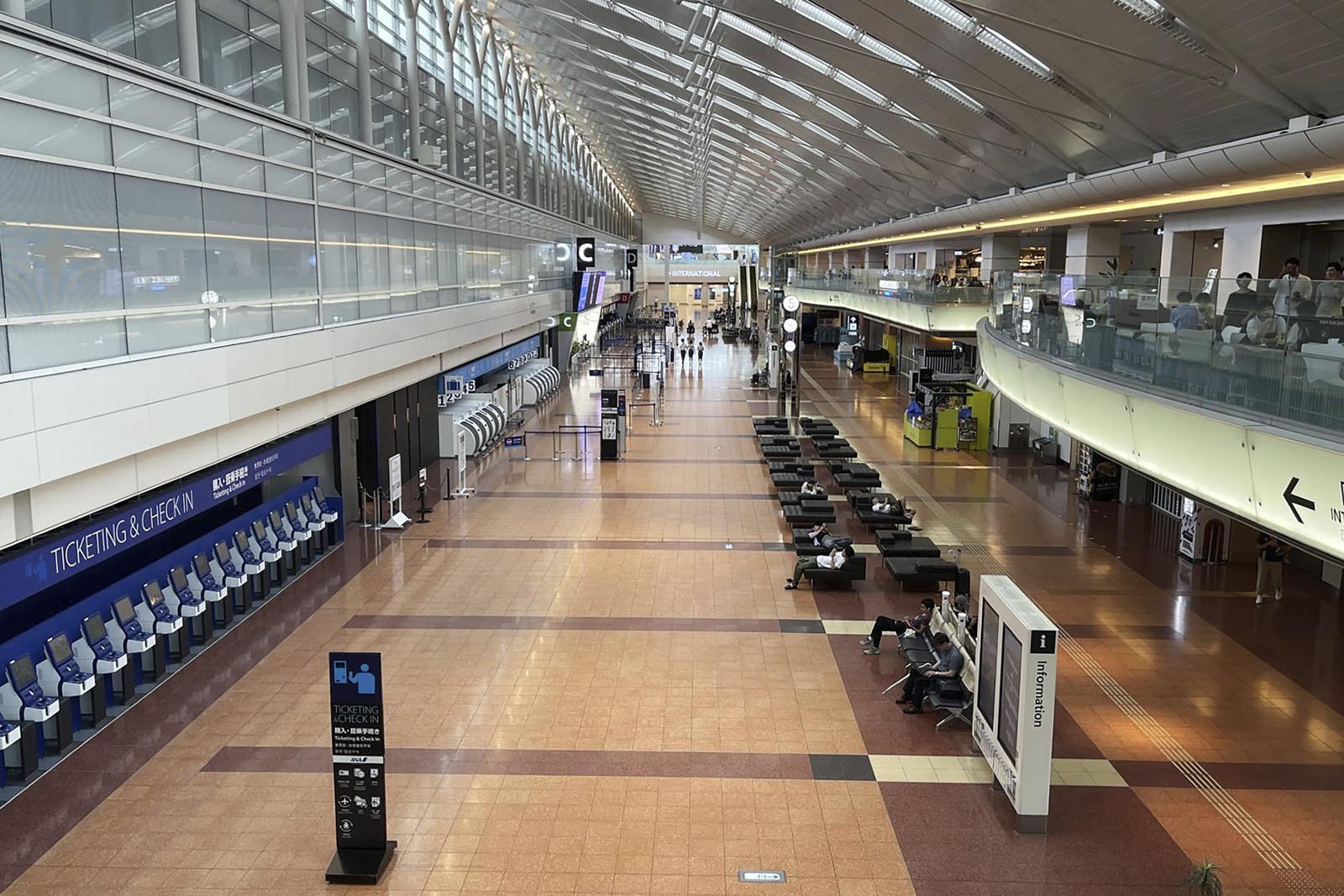 일본 도쿄의 하네다 공항 청사. 2024.08.16. 도쿄=AP/뉴시스