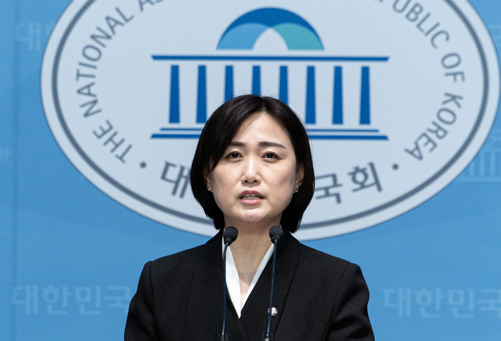 백승아 더불어민주당 원내대변인. 2025.2.16 ⓒ 뉴스1