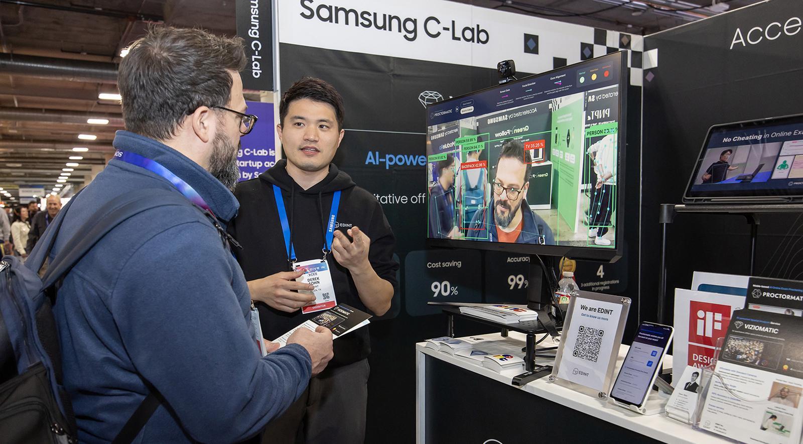 CES 2025 삼성전자 C랩.