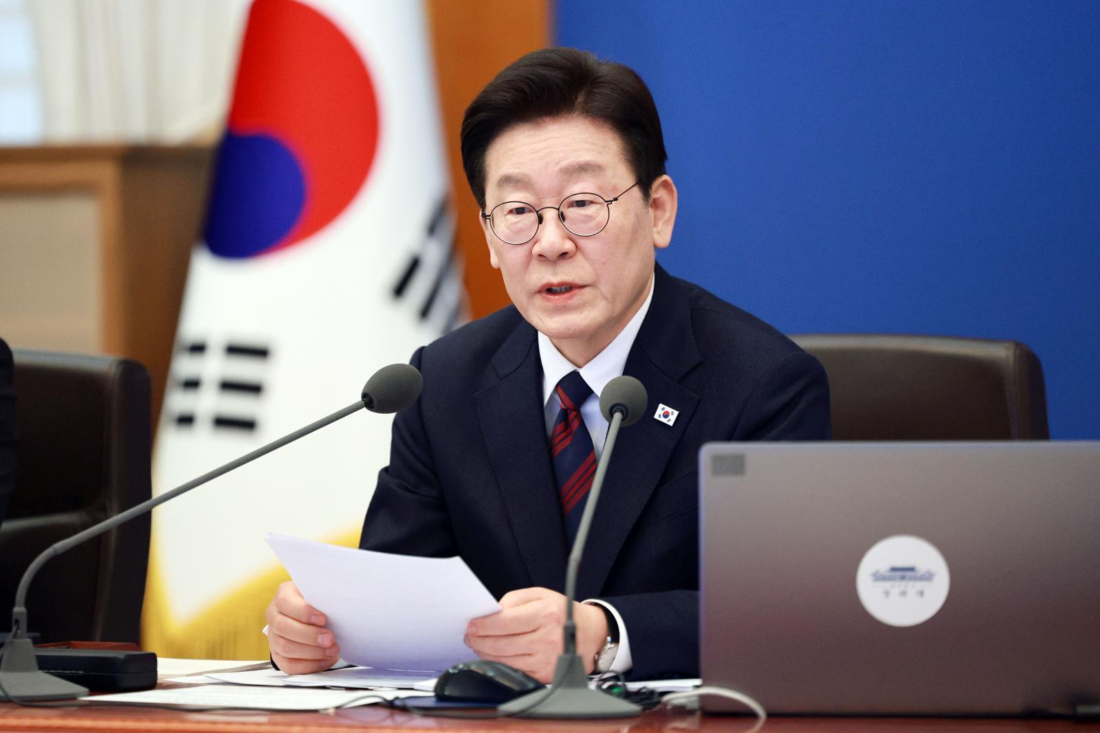 이재명 대통령이 19일 청와대에서 열린 수석보좌관회의에서 발언을 하고 있다. 2026.3.19 (서울=뉴스1)
