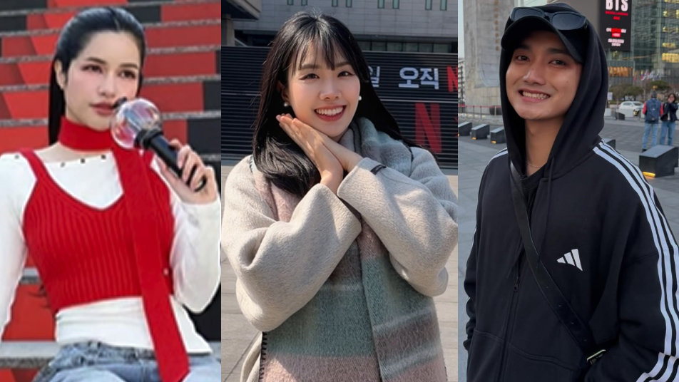 방탄소년단(BTS)의 광화문 컴백 공연을 하루 앞둔 20일에 광화문 등 서울 각지에서 만난 BTS 팬덤 ‘아미’들. 인스타그램 캡처