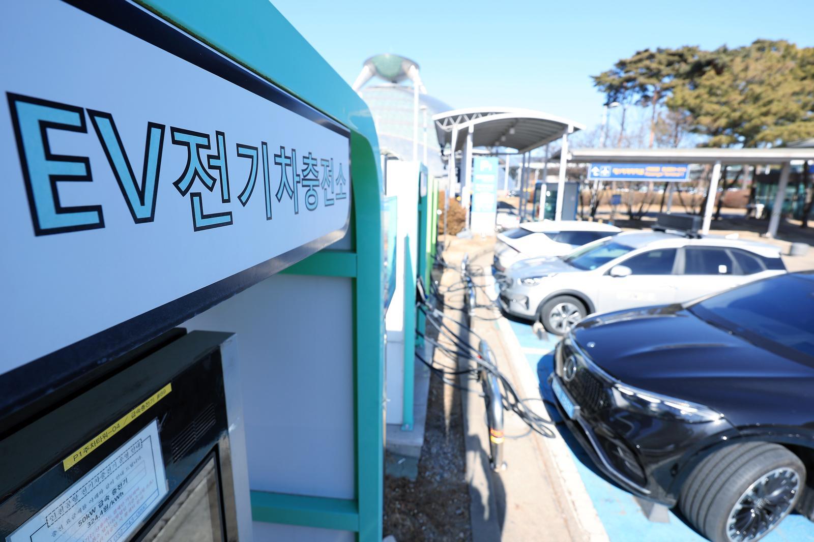전기차 충전소 모습.(자료사진) ⓒ 뉴스1
