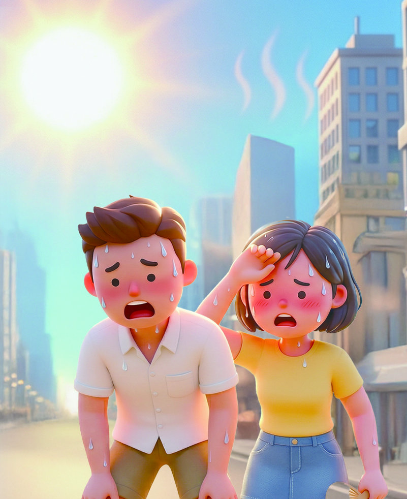 체감 38도 이상땐 ‘폭염중대경보’… “배달 앱 중지 등 강제력 필요”