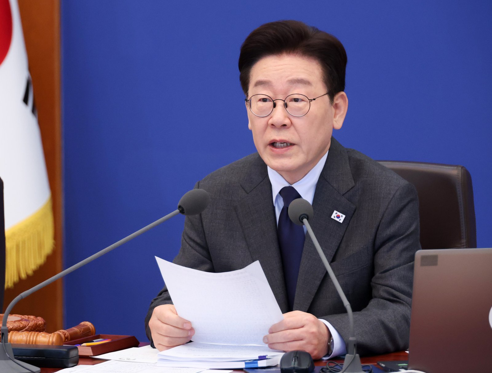 李대통령 “대전 사고 큰 인명피해…국정 책임자로 송구”