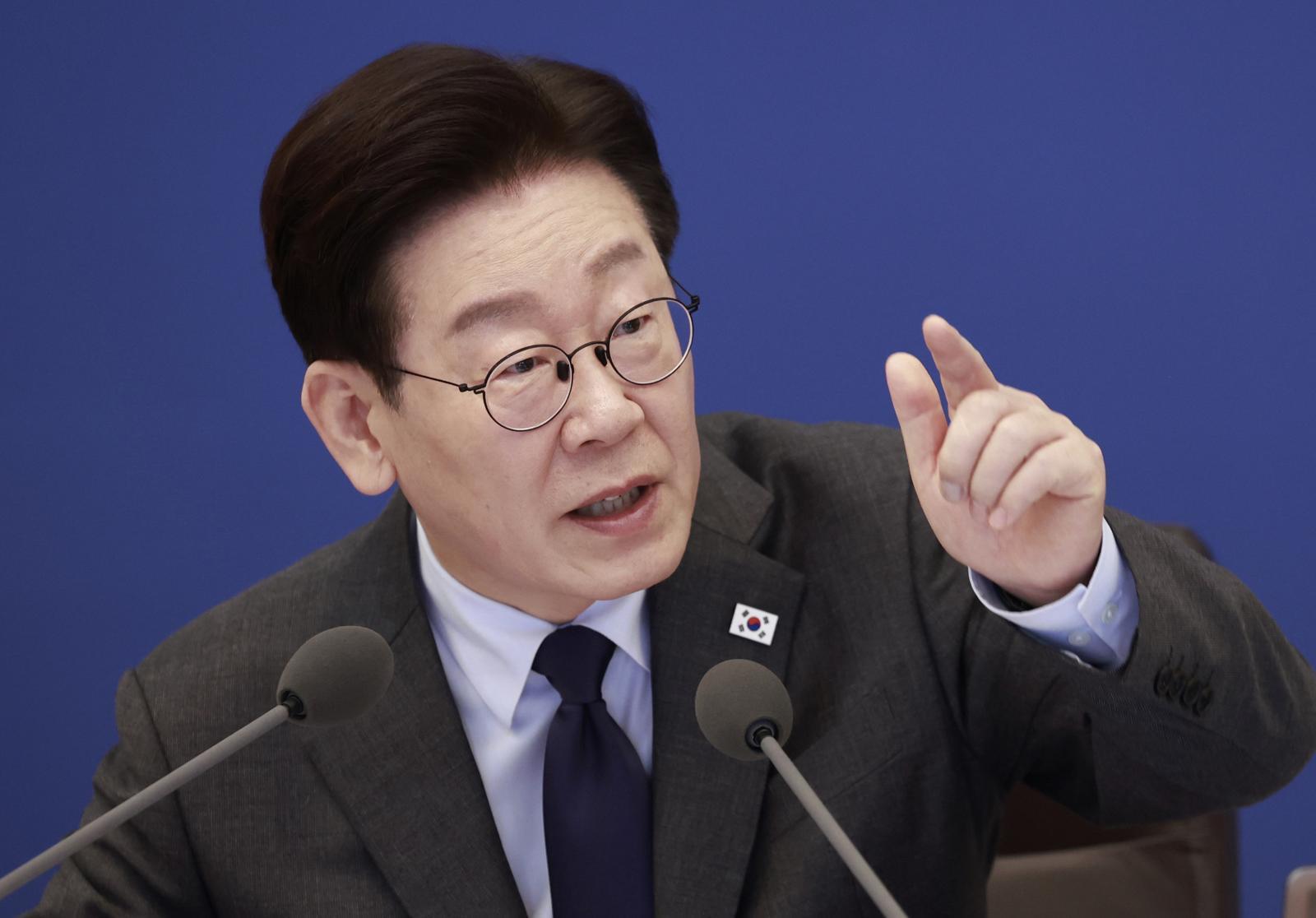이재명 대통령이 24일 청와대에서 열린 국무회의에서 발언하고 있다. 2026.03.24 뉴시스
