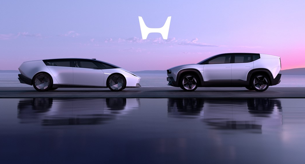 2025년 1월 혼다가 프로토타입을 공개했던 전기차 0 시리즈의 세단과 SUV. 특히 0 세단은 날렵하고 미래적인 디자인으로 화제가 됐다. 혼다 제공