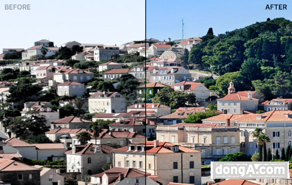 자체 사진 보정 시스템