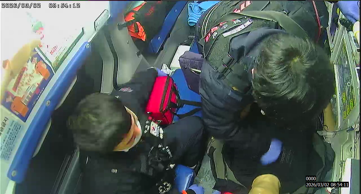 전남소방, 신속한 생존사슬 가동으로 심정지 환자 살렸다.