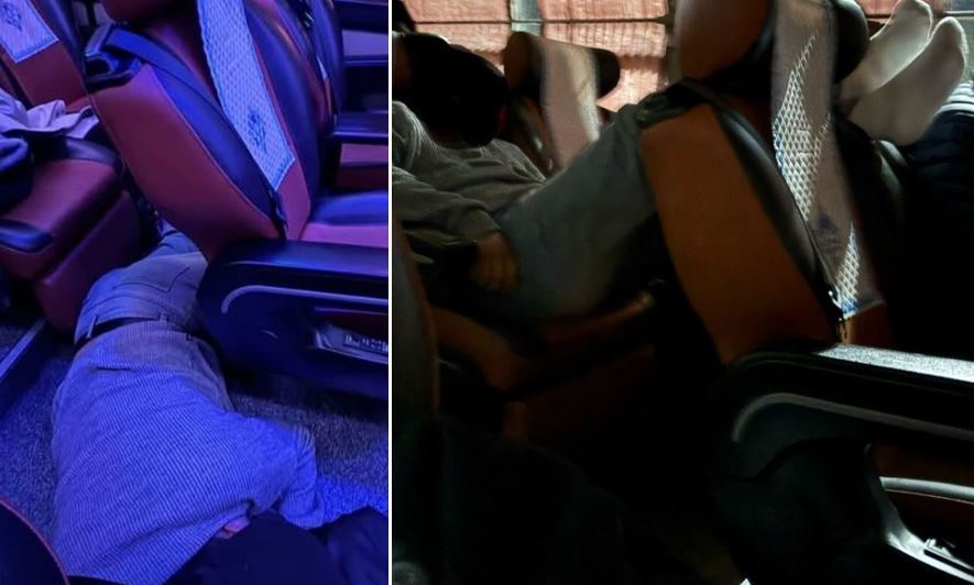 온라인 커뮤니티 보배드림은 22일 밤 서울에서 경남 거창으로 향하는 우등 고속버스에서 벌어진 사건이라며 관련 제보를 25일 공개했다.