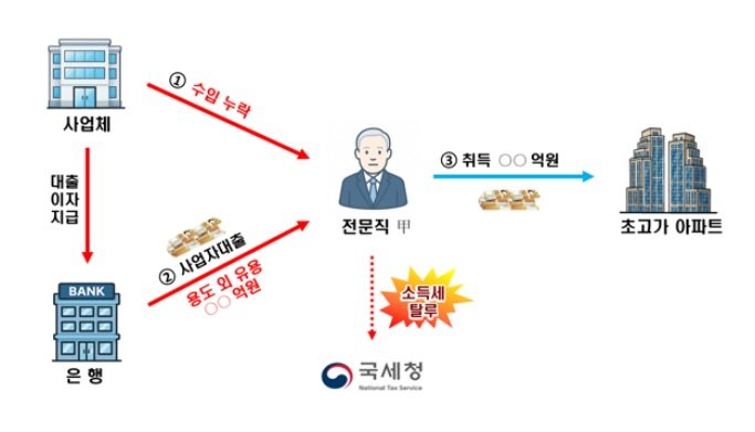 사업자 대출로 50억 아파트 샀다가 세금폭탄…국세청, 전수조사 나선다