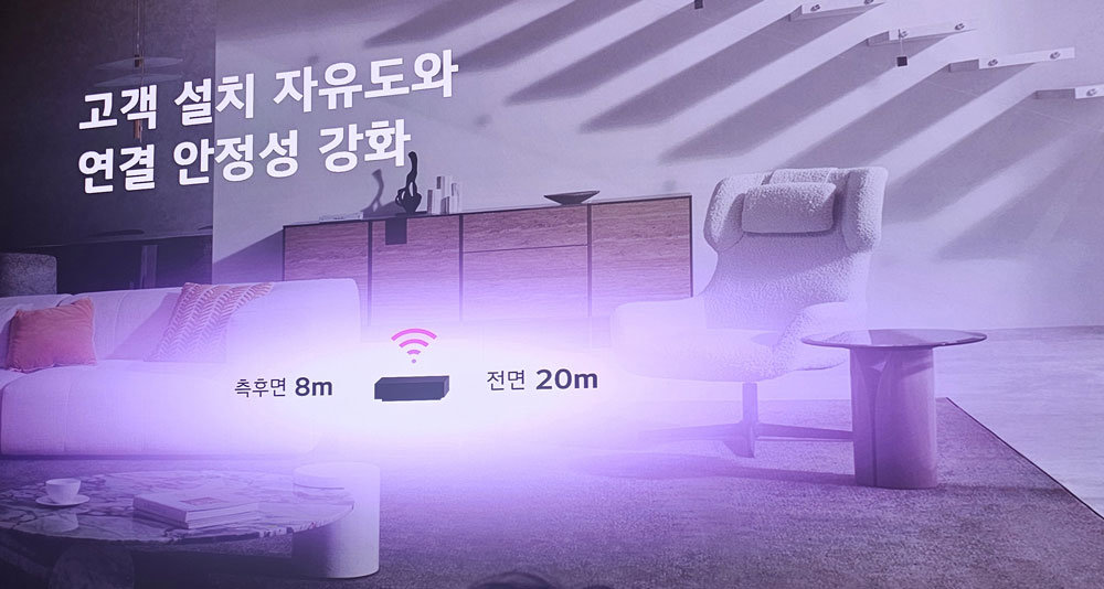 전원을 제외한 모든 주변기기를 무선으로 연결 가능하도록 하는 ‘제로 커넥트 박스’ / 출처=IT동아