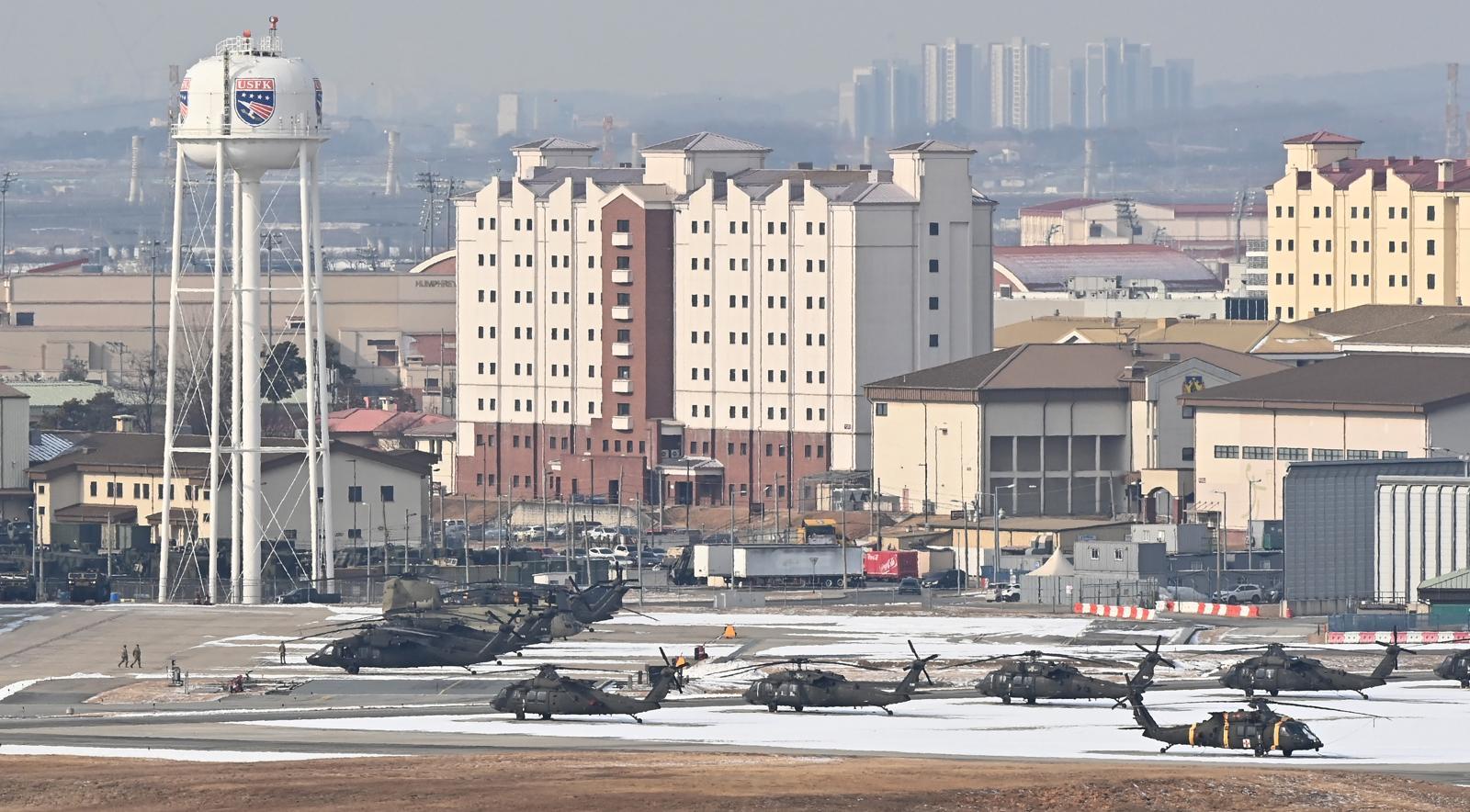 기사와 직접적 관련 없는 참고사진. 경기 평택시 주한미군기지 캠프 험프리스 모습. 2026.01.26. 뉴시스