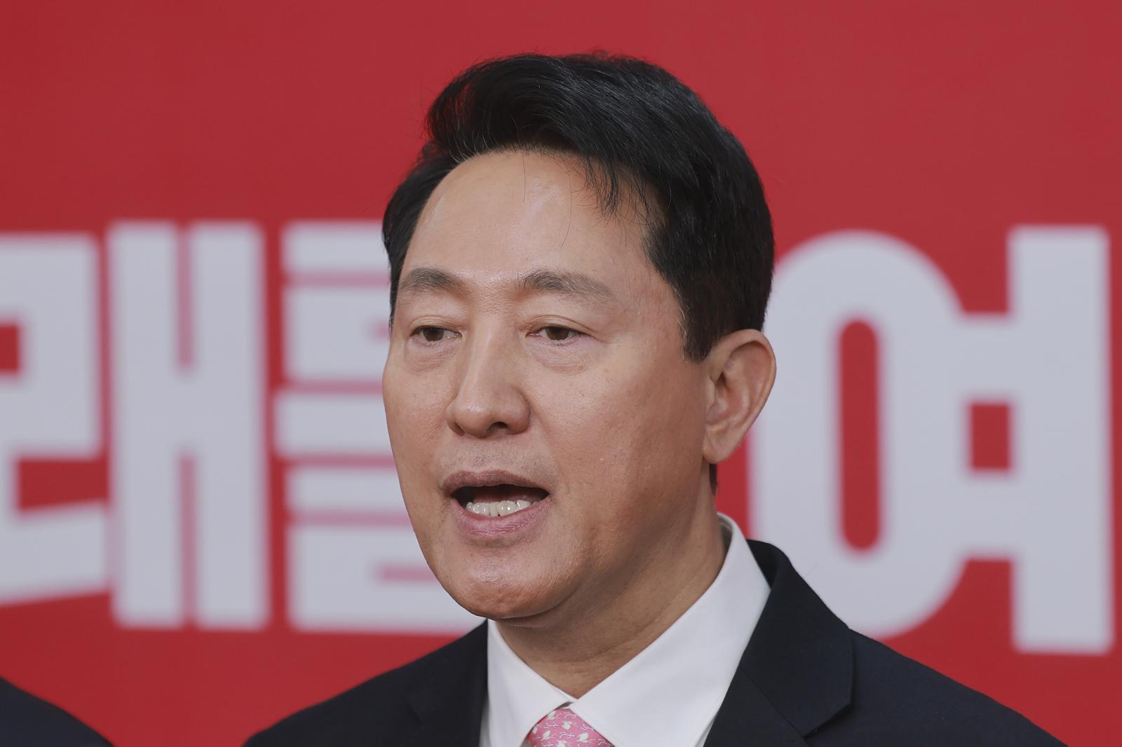 오세훈 “장동혁, 내가 빨간 점퍼 입게 해달라” 압박