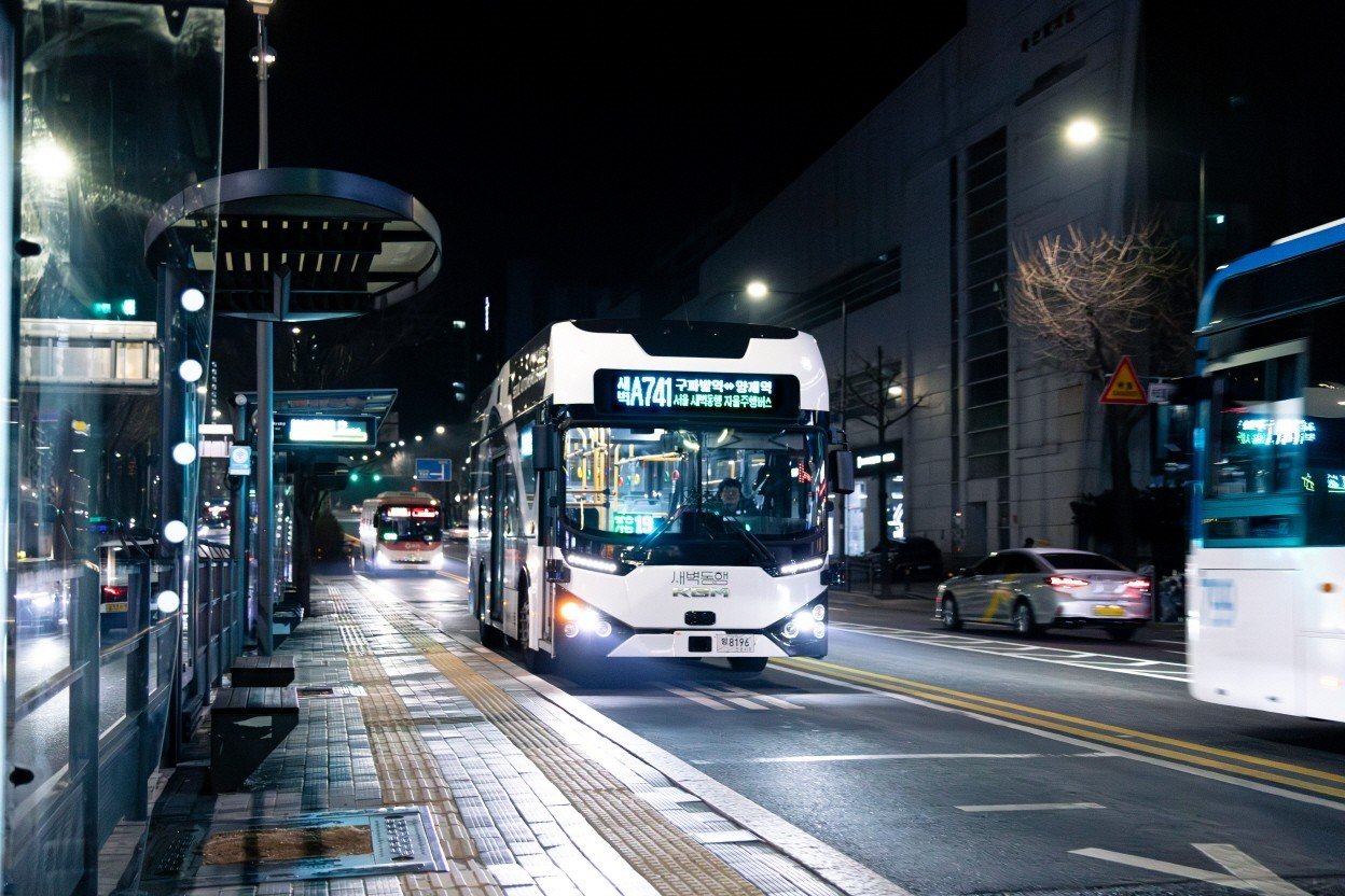 서울서 전국 최초 전구간 자율주행 버스…구파발∼양재역 왕복 운행