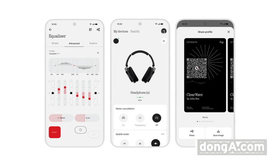 낫싱 헤드폰 a. 낫싱 제공