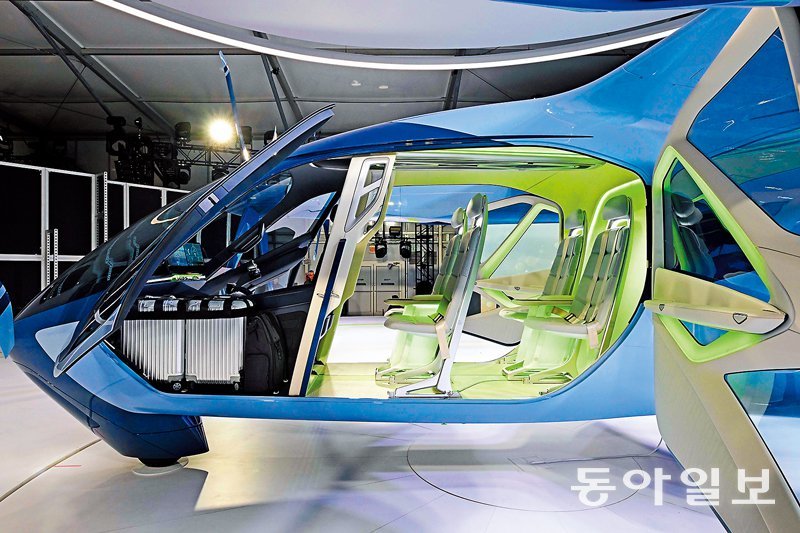 현대자동차그룹의 도심항공교통(UAM) 전문 기업 슈퍼널이 2024년 미국 라스베이거스에서 열린 세계 최대 정보기술(IT) ·차세대 기체 ‘S-A2’. 동아일보 DB