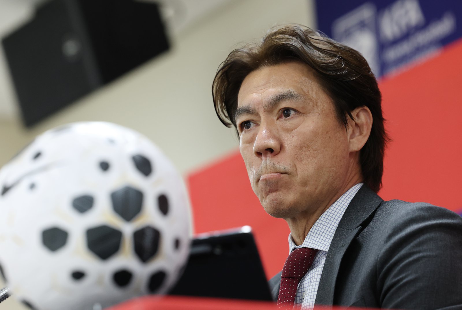 홍명보 축구 국가대표팀 감독. 뉴스1
