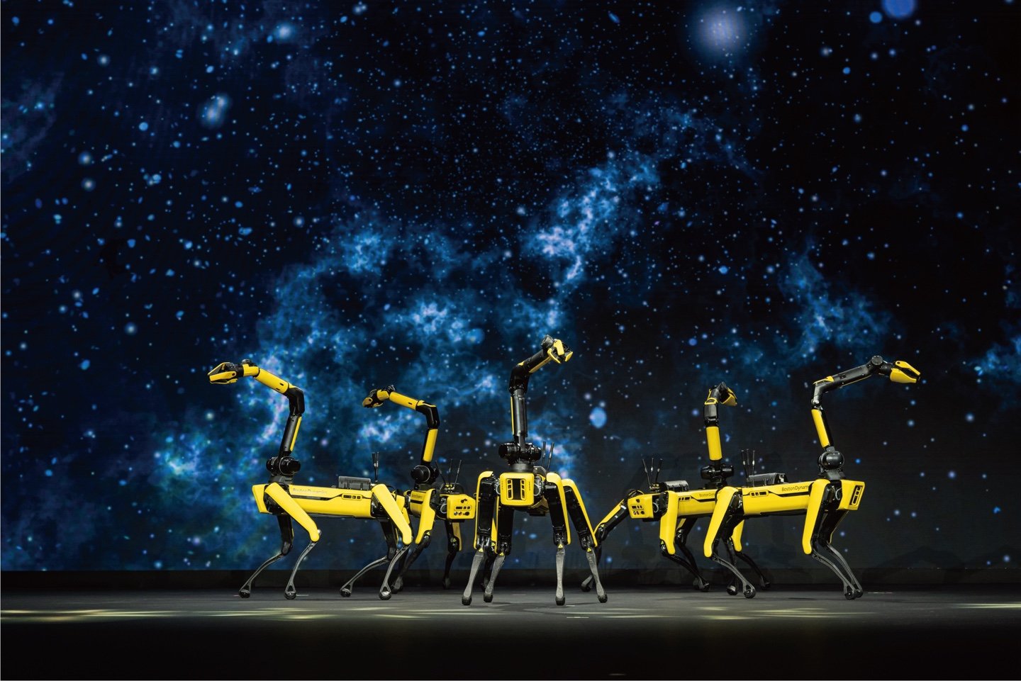 보스턴다이내믹스 사족보행 로봇 ‘스팟’이 움직이고 있는 모습. 현대자동차그룹 제공