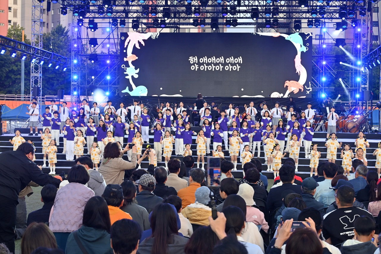 지난해 열린 ‘2026 하남뮤직페스티벌’ 당시 공연 모습. 하남시 제공
