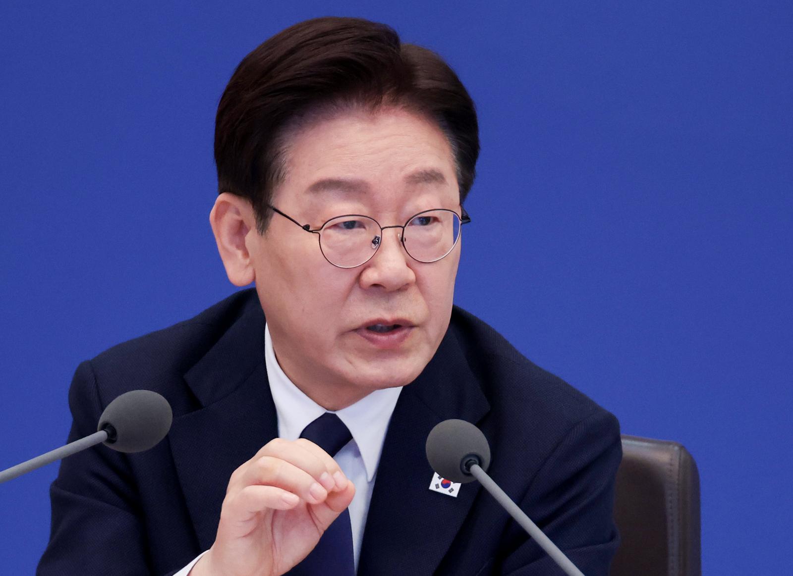 이재명 대통령이 31일 청와대에서 열린 국무회의에서 발언하고 있다. (청와대통신사진기자단) 2026.3.31