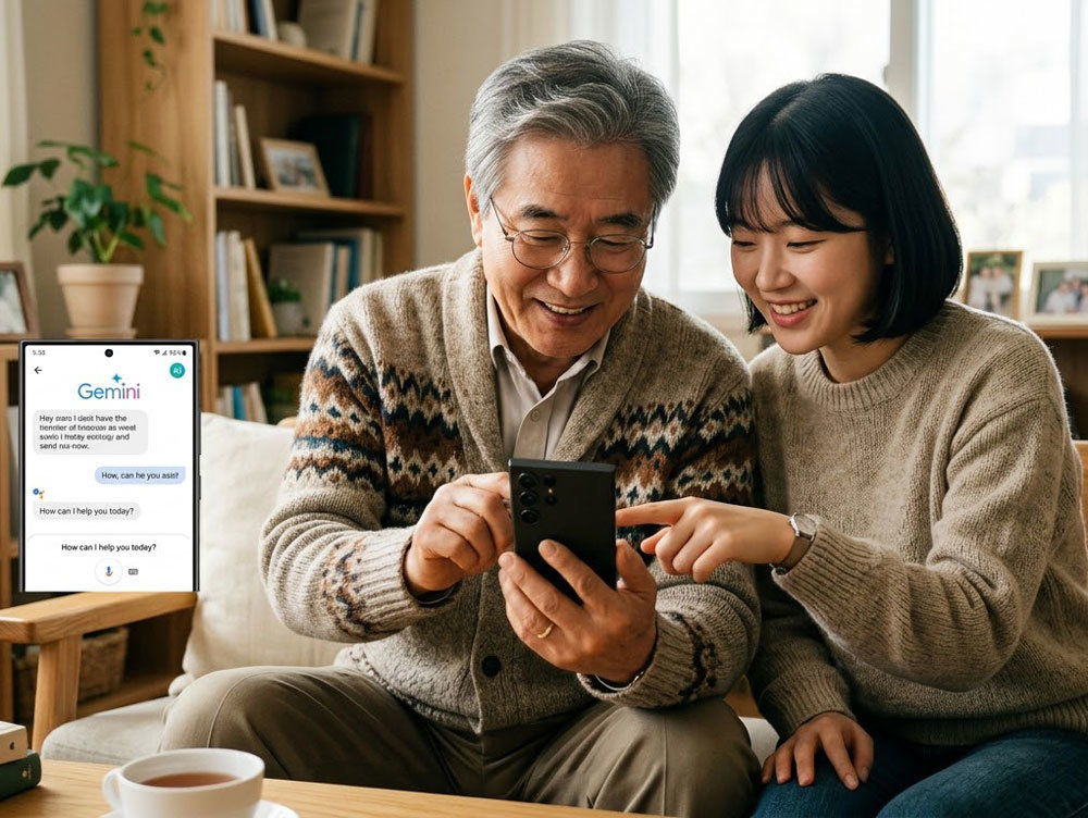 어르신들도 손쉽게 AI 활용, 이렇게 한다면?