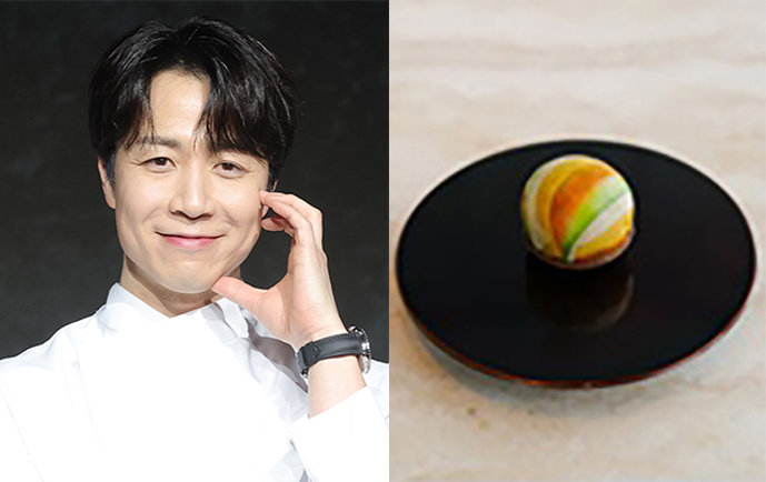 마크롱 환영 靑만찬에 손종원 출동…‘잡채 타르틀렛’ 선보여