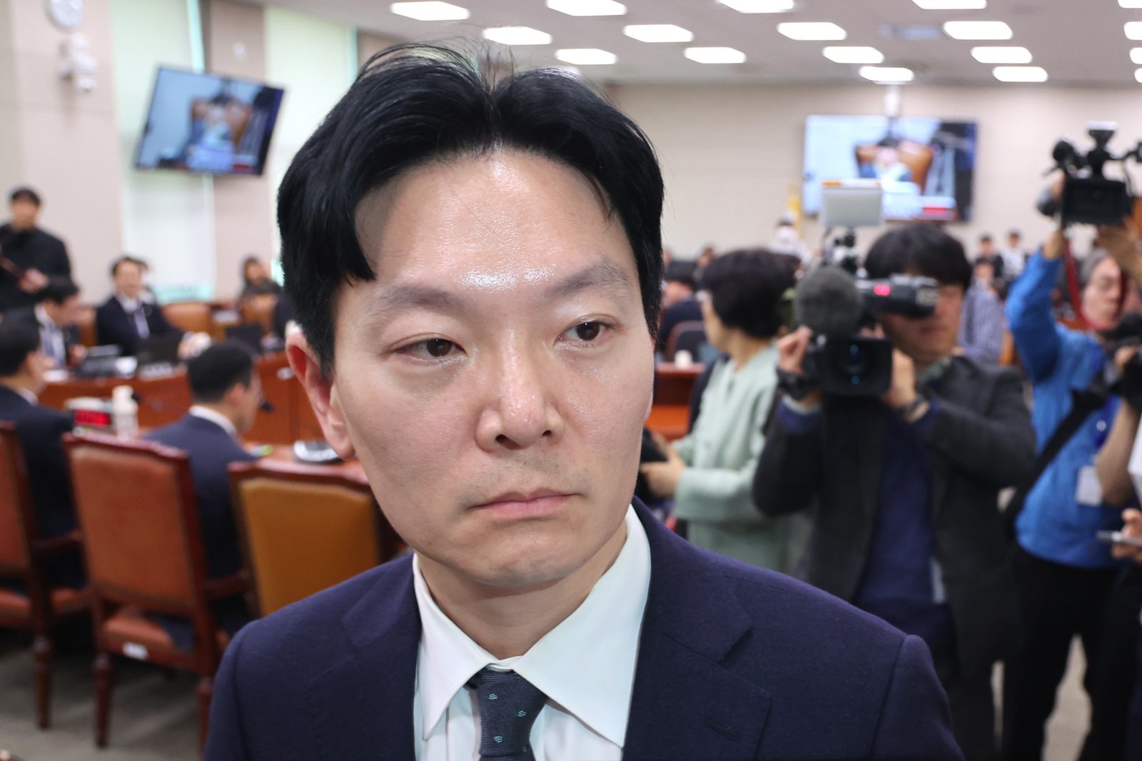 박상용 검사, 국조특위 ‘선서 거부’…7장 소명서 남기고 38분 만에 퇴장