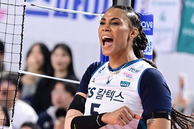 실바, V리그 포스트시즌 기록 경신