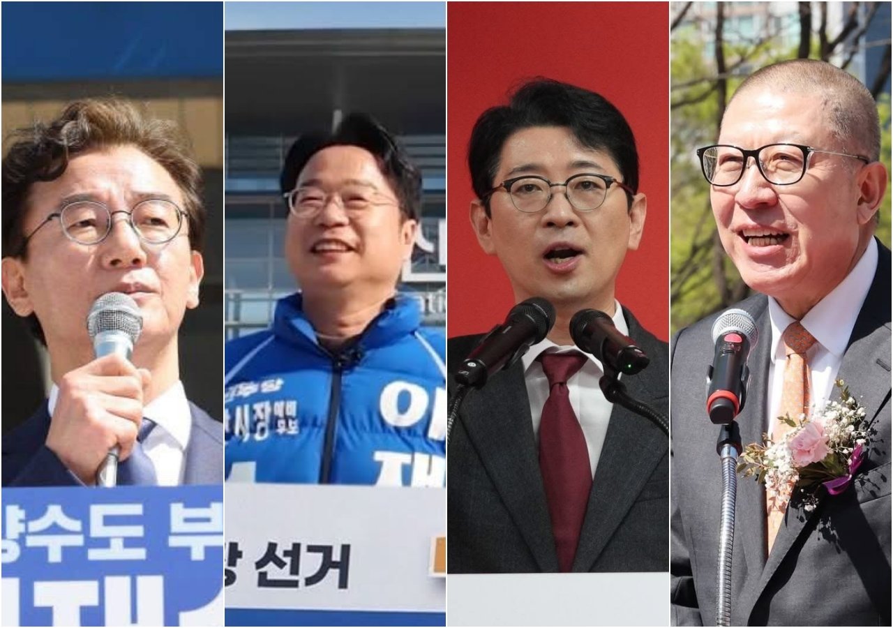 부산시장 후보들 ,선거초반 ‘북항 야구장’ 두고 논쟁 치열