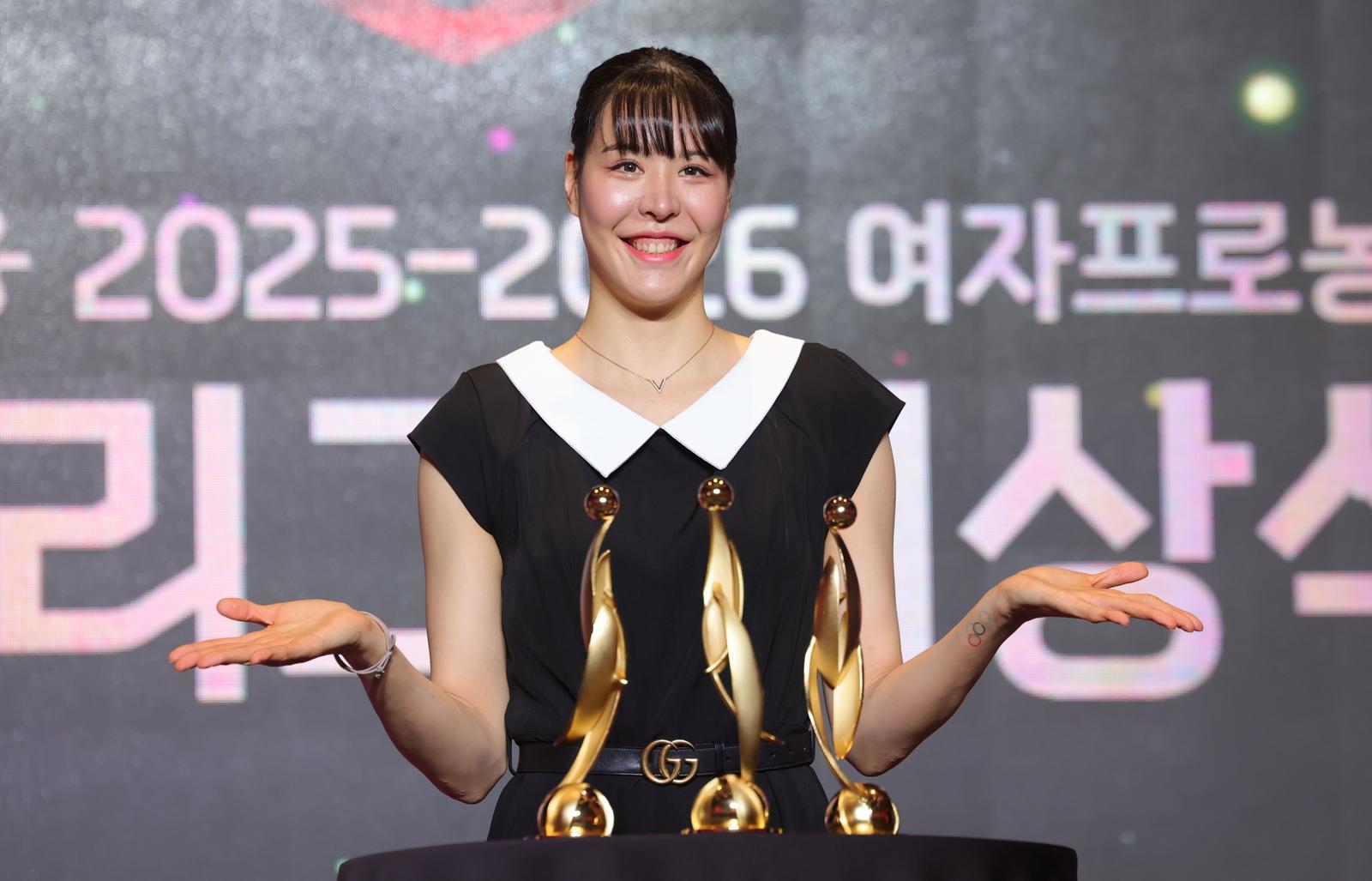 박지수, 정규리그 MVP 5회 수상 쾌거