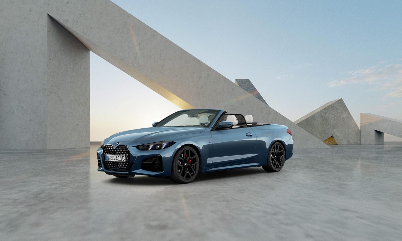 BMW 420i 컨버터블 M 스포츠 프로 아틱 레이스 블루 에디션 / 출처=BMW코리아