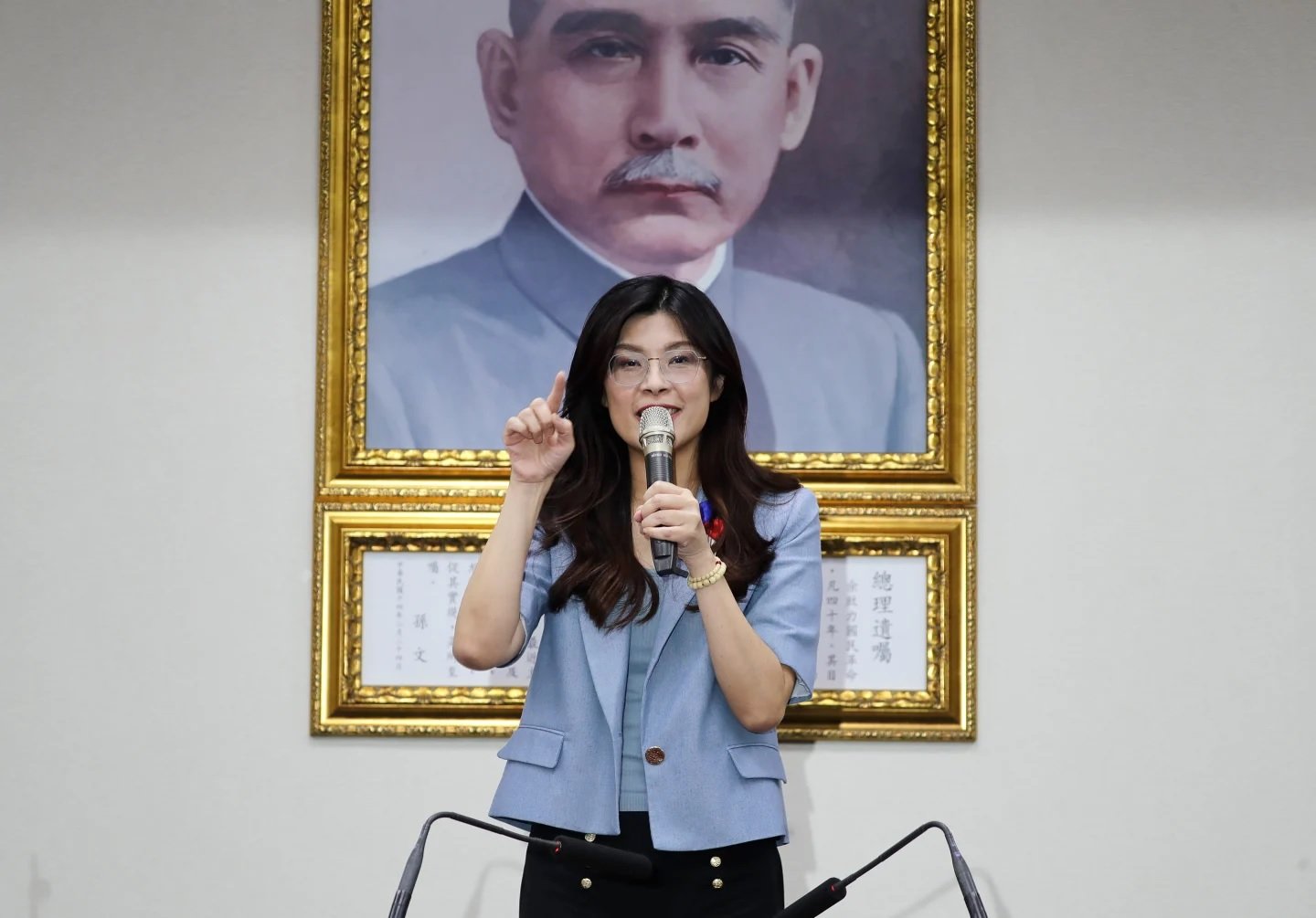 대만 제1야당 국민당의 정리원