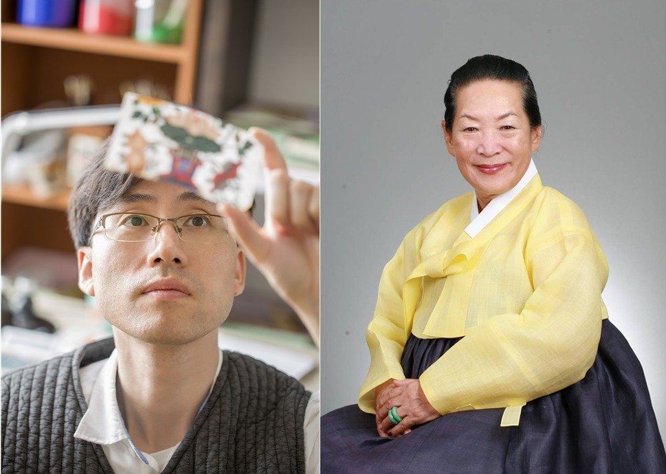 한기덕(왼쪽), 황을순 씨(국가유산청 제공)