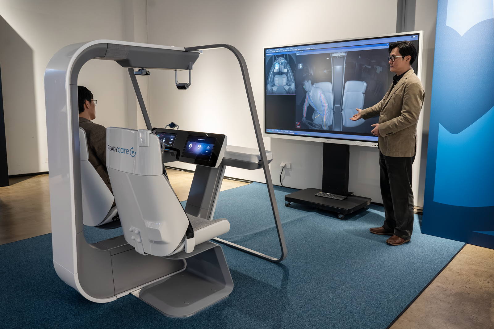 하만이 8, 9일 서울 강남구 프로젝트 스페이스 라인에서 ‘하만 익스플로어 코리아 2026’을 열고 자사의 전장 제품을 소개했다. 삼성전자 제공