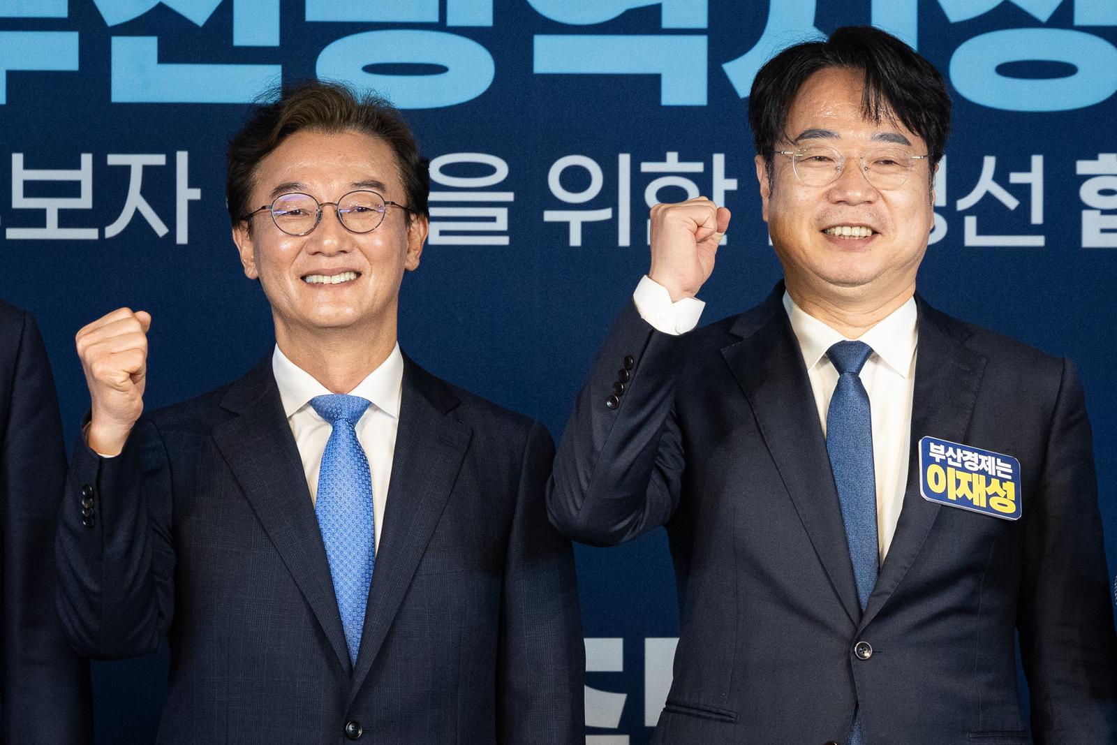 민주당 부산시장 후보에 전재수 확정