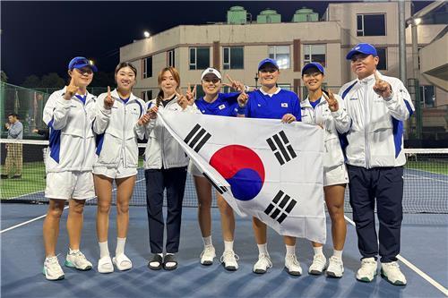 한국 여자 테니스, 국가대항전 빌리진킹컵 3연승…뉴질랜드 3-0 제압