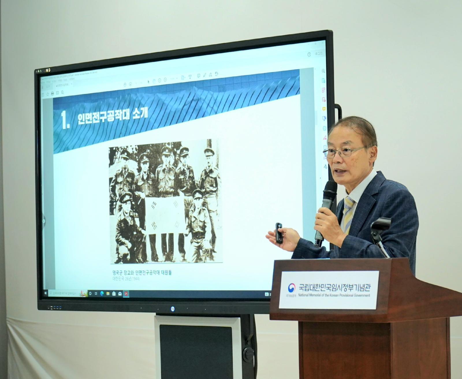 김희곤 신임 독립기념관장. (뉴스1DB)