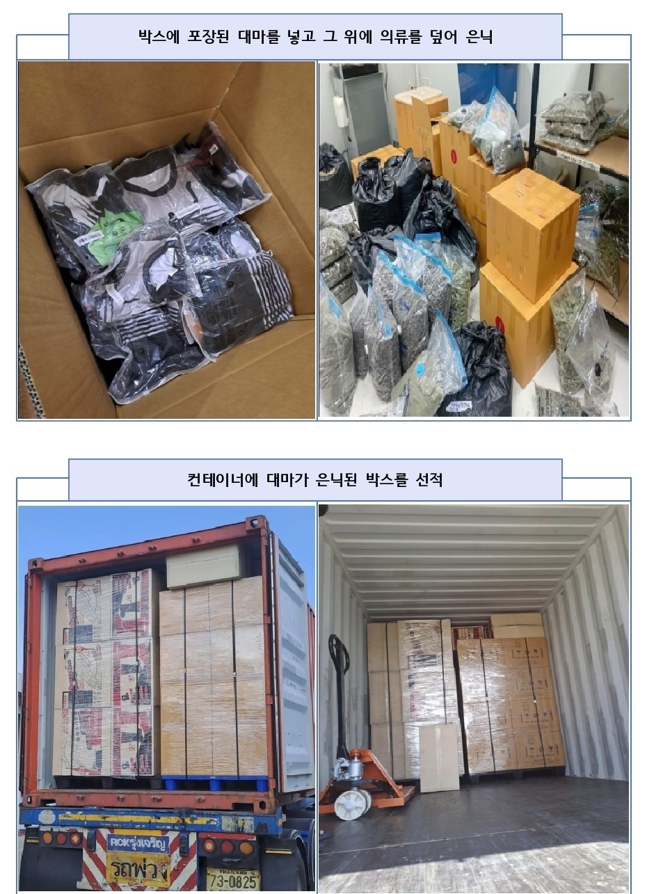 대마 636㎏ 역대최대 밀수…야쿠자 조직원 구속기소