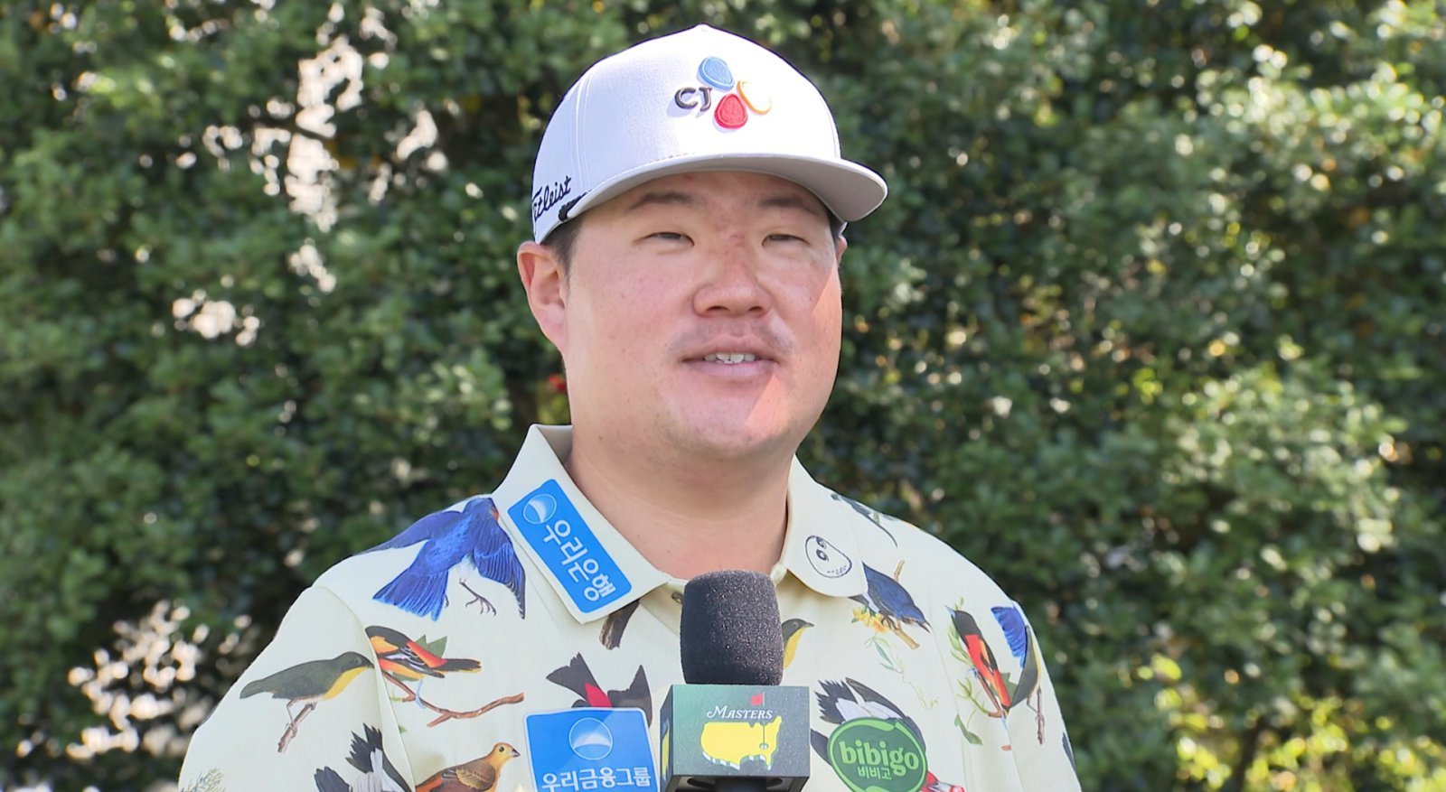 임성재, 행운의 ‘새 그림 티셔츠’ 입고 맹타…“덕분에 분위기 올라와”