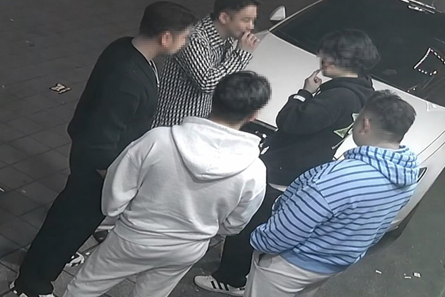 김창민 감독 사커킥 폭행 CCTV 장면 김창민 감독 사커킥 폭행 CCTV 장면