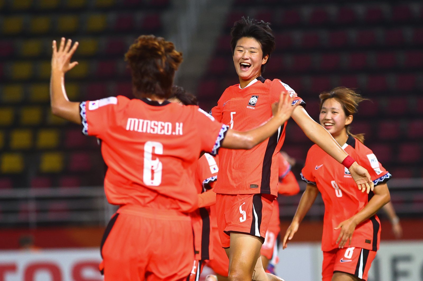 한국 여자 U20 대표팀. 아시아축구연맹 제공