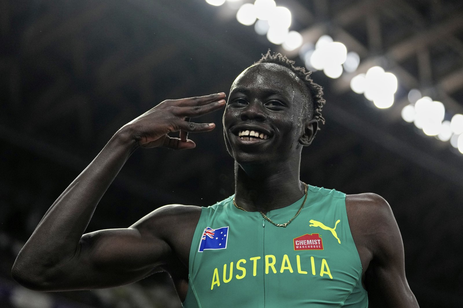 가우트, 우사인 볼트보다 빠르다…남자 200m U-20 세계新