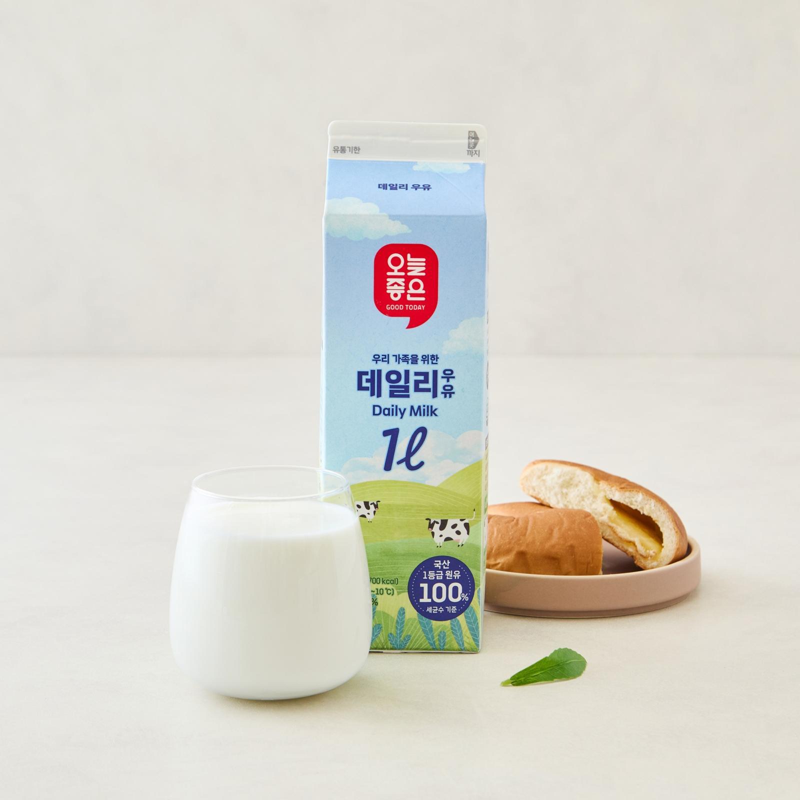 오늘좋은 데일리 우유.