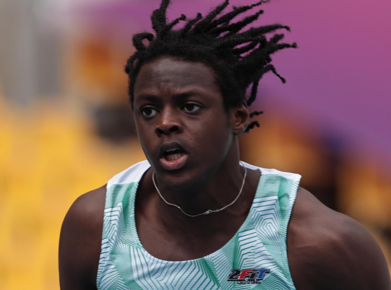 비웨사 100m 10초13, 韓 역대 2위