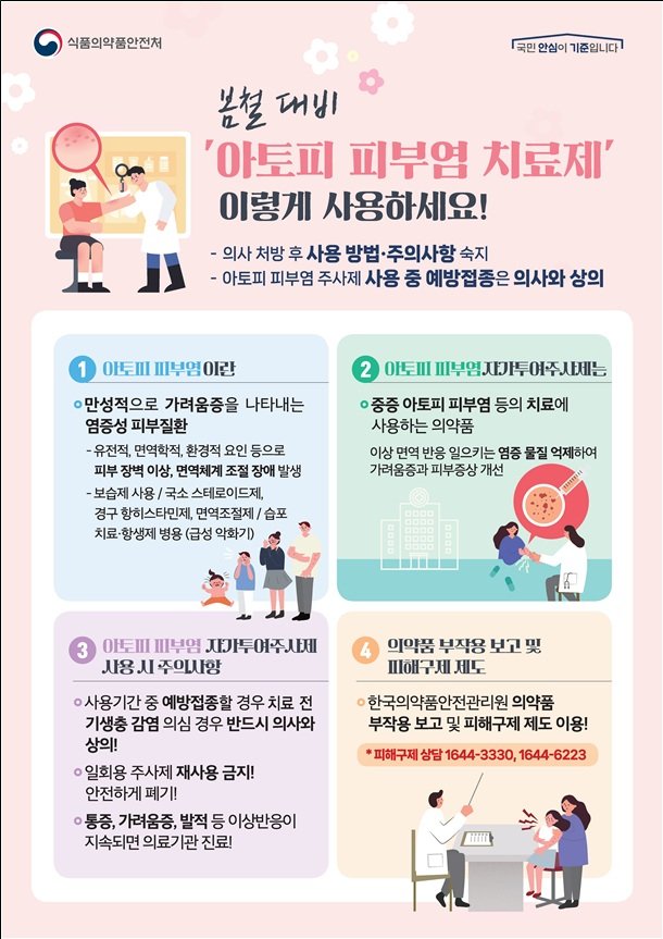 ‘북적북적’ 가려운 봄…아토피 피부염 올바른 관리법은?