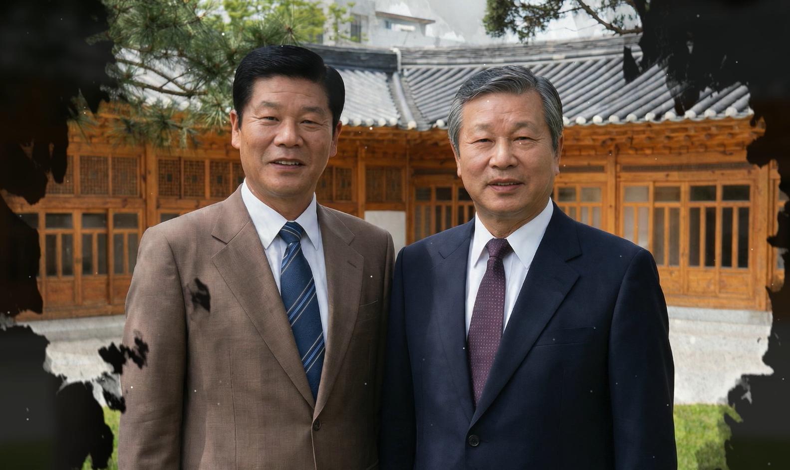 AI로 구현한 故최종건-종현 회장 “망설이지 마라”