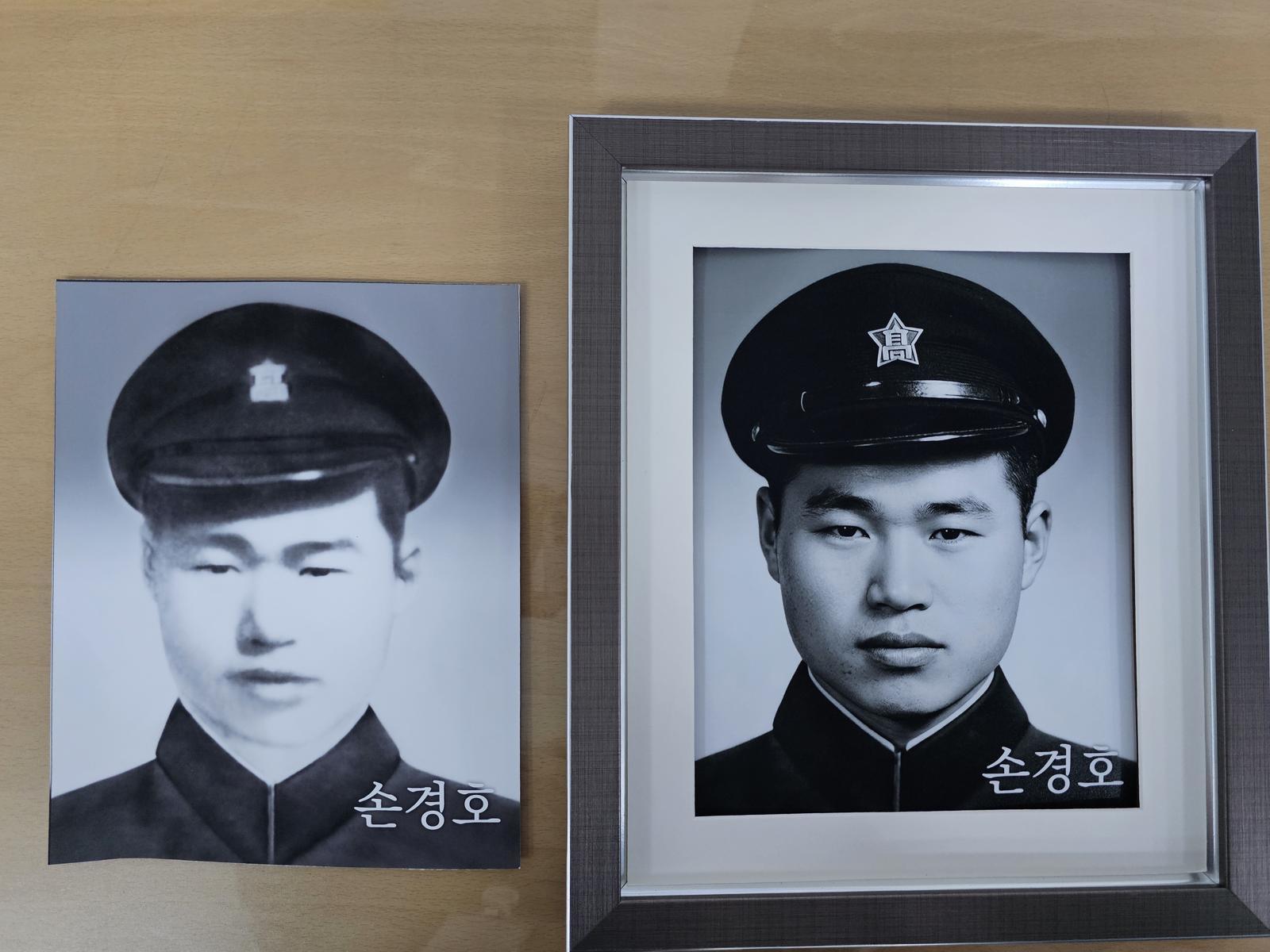 낡은 4.19혁명 영령 사진, AI로 선명하게 복원