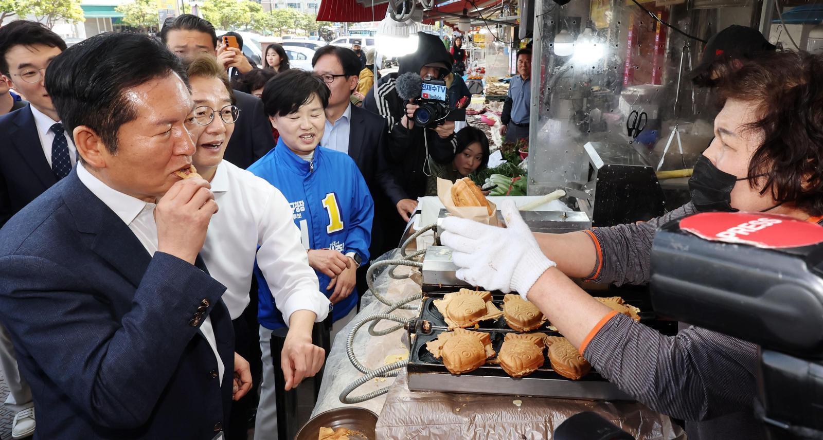 李 제동에도… 정청래, 또 하정우 러브콜
